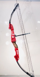 Machined Supreme LH 70lb/29" Draw - Red *Lot 10 
