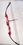 Machined Supreme LH 70lb/29" Draw - Red *Lot 10 - 