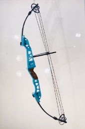 Machined Supreme LH 60lb/29" Draw - Teal *Lot 11 